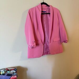 Apt. 9 Women's Pink Suit Jacket